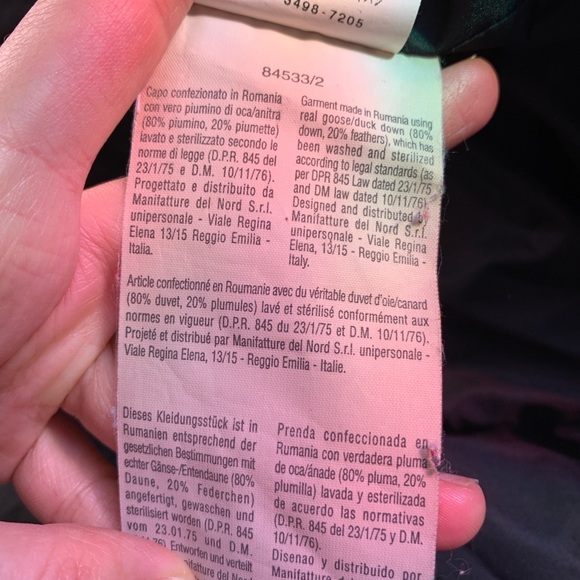 Black Max & Co. Puffer Jacket - Picture 4 of 5